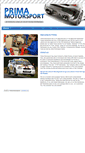 Mobile Screenshot of primamotorsport.com